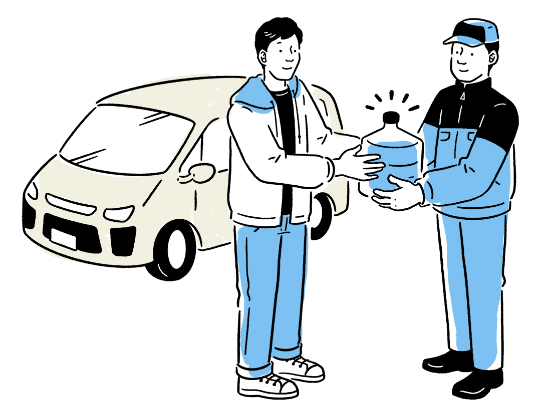 スタッフ在中のSSで<br/>安心して受け取れる！